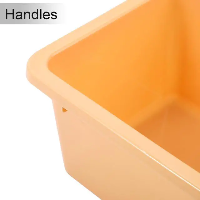 Alt view image 5 of 6 - 24 Pack Book Bins for Classroom Plastic Cubby Storage Bins Colored Kids Toy Organizer Container with 120 Pcs Self Adhesive Label for Student Teacher Library School Office Home(Macaron Color)