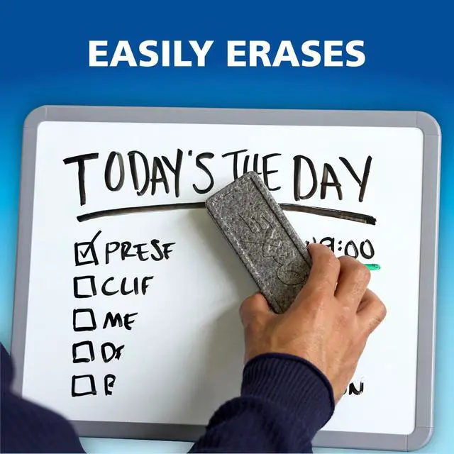 Alt view image 4 of 6 - Dry Erase Markers, Chisel Tip, Black, Low-Odor, Pack of 36, Perfect for Whiteboards, Non-Porous Surfaces & Home Offices