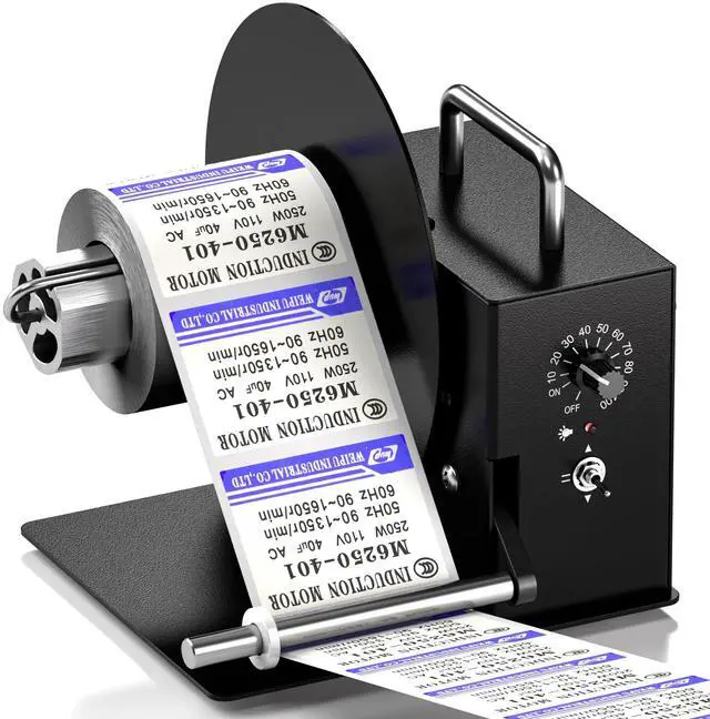 Main image of Automatic Label Rewinder, Auto-Sync Thermal Label Rewinder, 2-Way Label Rewinding Machine for Ø1.6/3.0" Cores, Supports No Core Rewinding, Max. Ø7.1 Label Roll (R3 Pro)