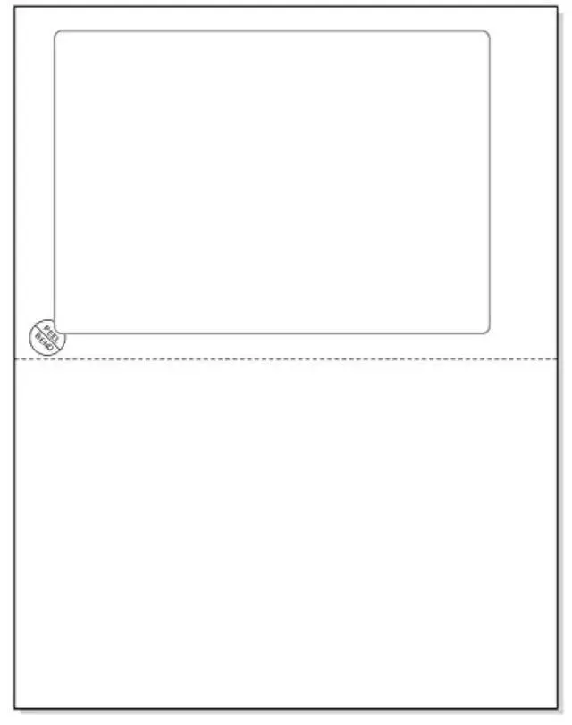 Main image of 500 Sheets Click Ship Integrated Labels with Tear Off Receipt, Designed for Printing Online Labels. 8-1/2" x 11" Sheet with one Label 6.8125" x 4.75", Use for USPS, Ebay, Paypal, ETC