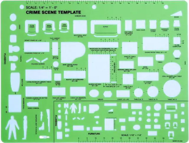 Main image of Drawing Template (Case of 10 Templates)