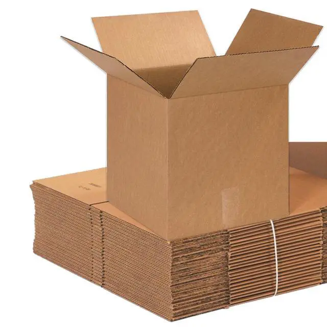 Main image of 131313 Cube Corrugated Cardboard Box 13" L x 13" W x 13" H, Kraft, For Shipping, Packing and Moving (Pack of 25)