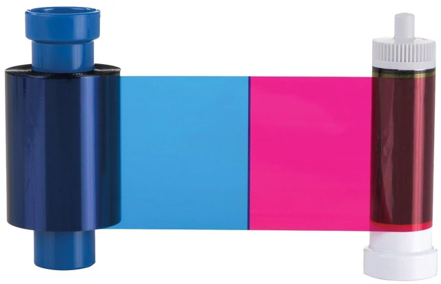 Main image of MA300YMCKO (EN1) Printer Ribbon - Prints up to 300 Card Designs
