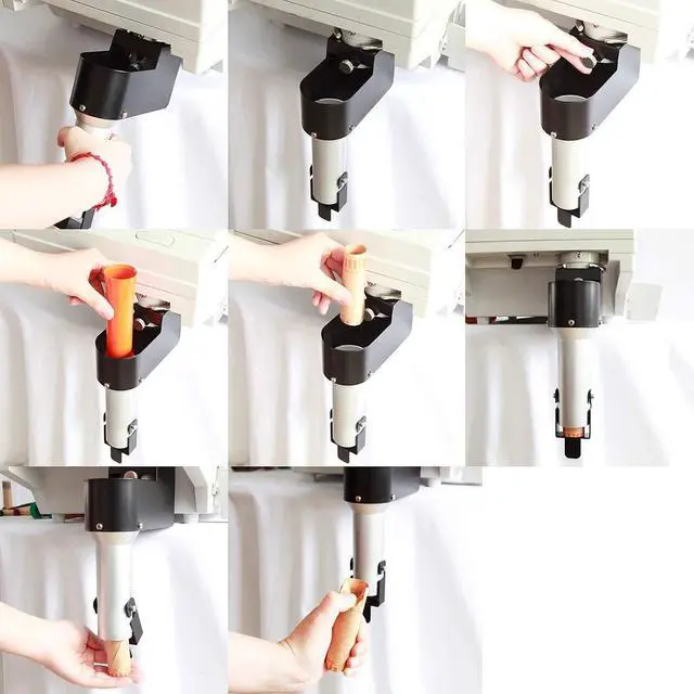 Alt view image 2 of 5 - Ribao Coin Tube Connector, 4 Coin Tubes and Coin Bags Set for Coin Counter and Coin Sorting Machines CS10S/CS-2000/HCS-3300/HCS-3500AH