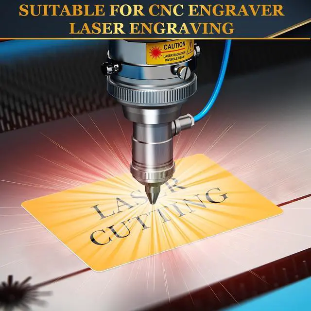 Alt view image 4 of 6 - 1000 Pcs Metal Business Card Blanks Bulk Aluminum Sheet Business Card 3.38 x 2.12" for Customize Office Name Laser Engraving CNC Graduation Gift(Colorful)
