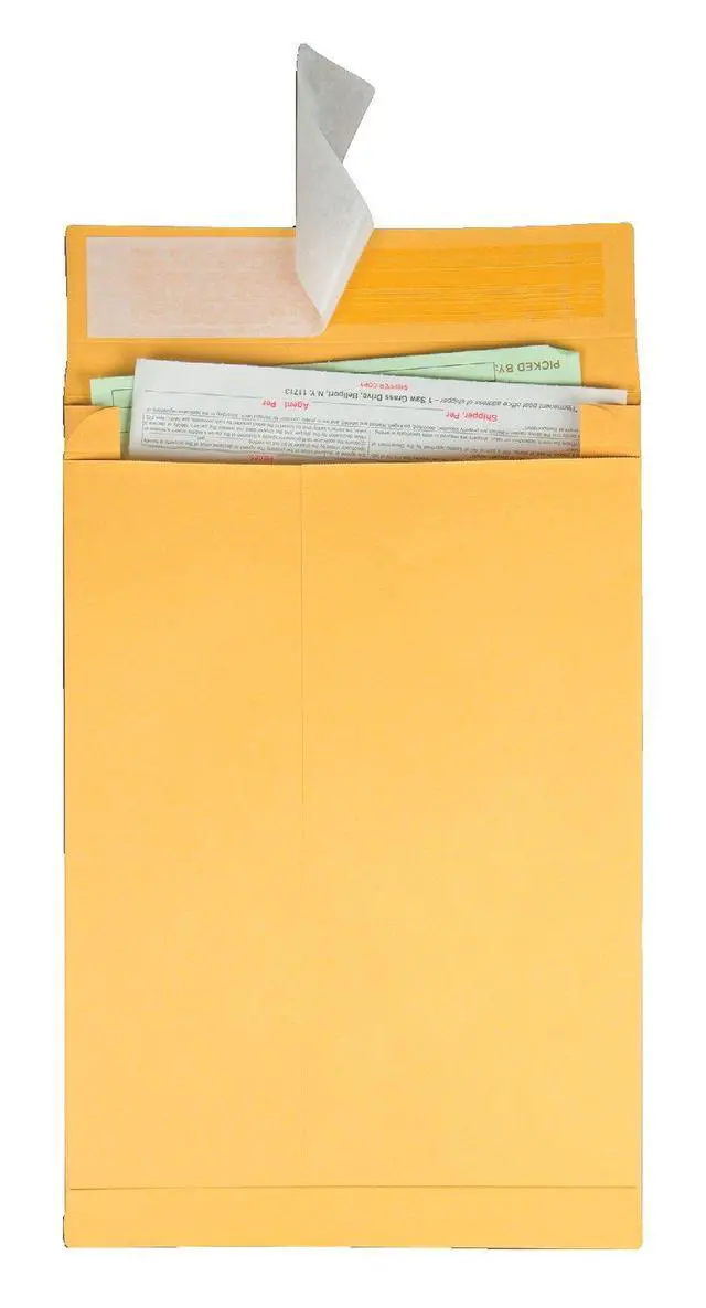 Alt view image 4 of 6 - Expansion Envelopes, Plain, 40 lbs., 10 x 13 x 2 Inches, 25 per Pack, Kraft (93336), Light Brown (Pack of 4)