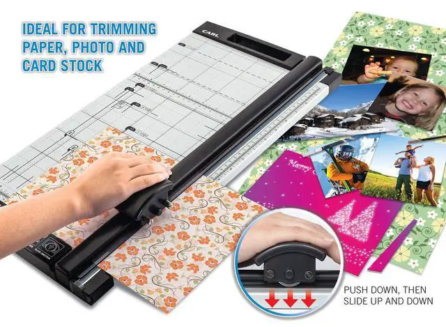 Alt view image 3 of 6 - 18 inch DC-2A3N Premium Rotary Paper Trimmer, Metal Base, 15 Sheet Cutting Capacity