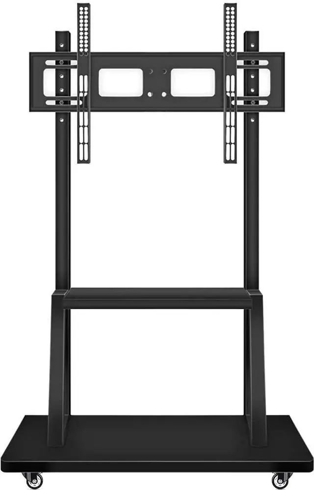 Main image of Mobile TV Cart, Rooling TV Stand with Wheels for 60 to 100 Inch LCD LED OLED Plasma Flat Panel Screens up to 330lbs AVA1500-60-1P (Black)