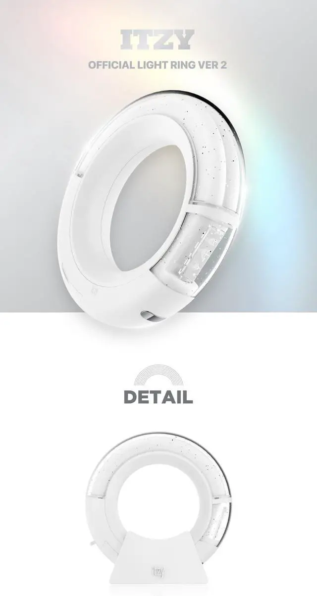 Alt view image 2 of 6 - itzy Light Ring Ver.2 with Tracking Sealed Fanlight Lightstick