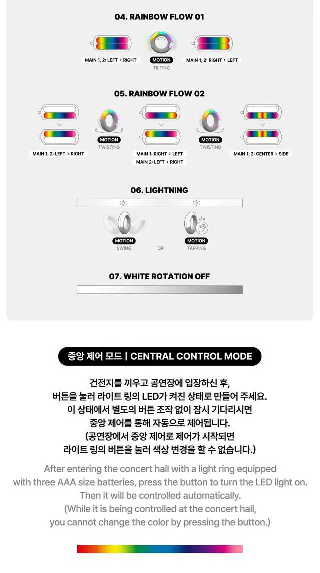 Alt view image 6 of 6 - itzy Light Ring Ver.2 with Tracking Sealed Fanlight Lightstick