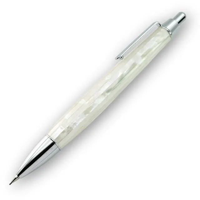 Main image of Mother of Pearl Mechanical Pencil 0.7mm, Elegant Metal Pencil for Drawing and Sketching, Includes 12 Lead Refills