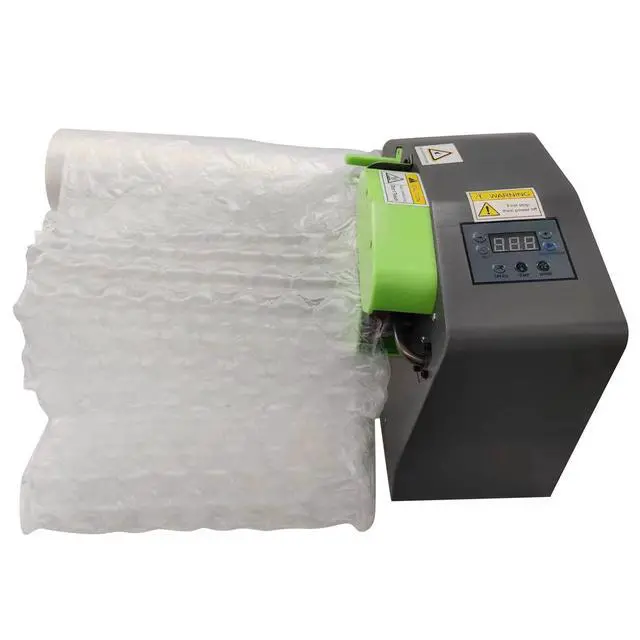 Alt view image 2 of 6 - Air Pillow Cushion Maker Machine - Compact, Efficient Bubble Pack Making up to 16"" Tall Film, Quick Fill Air Packaging System for Business, 40Ft/Min Speed - 110V US Plug