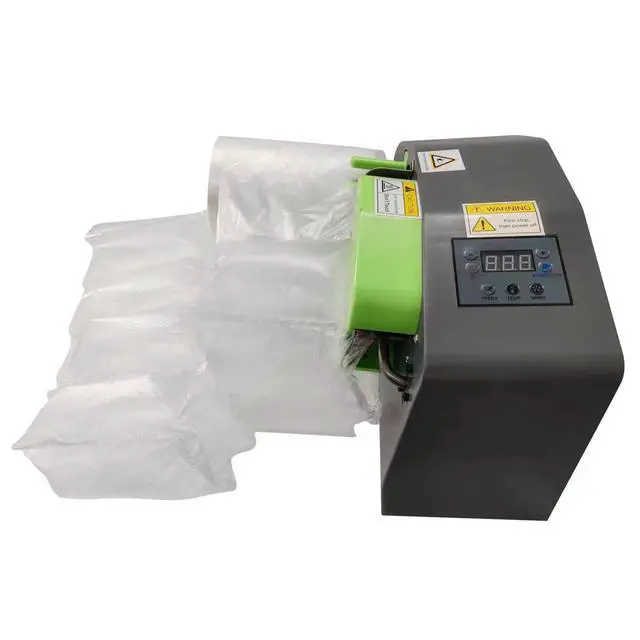 Alt view image 3 of 6 - Air Pillow Cushion Maker Machine - Compact, Efficient Bubble Pack Making up to 16"" Tall Film, Quick Fill Air Packaging System for Business, 40Ft/Min Speed - 110V US Plug
