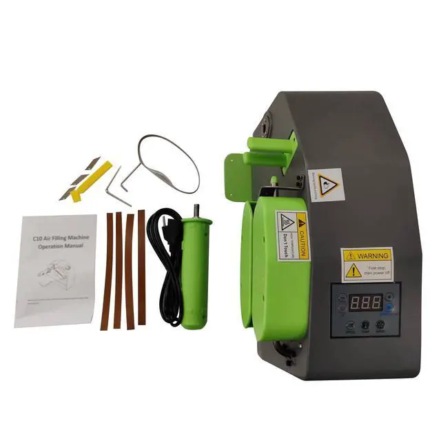 Alt view image 4 of 6 - Air Pillow Cushion Maker Machine - Compact, Efficient Bubble Pack Making up to 16"" Tall Film, Quick Fill Air Packaging System for Business, 40Ft/Min Speed - 110V US Plug