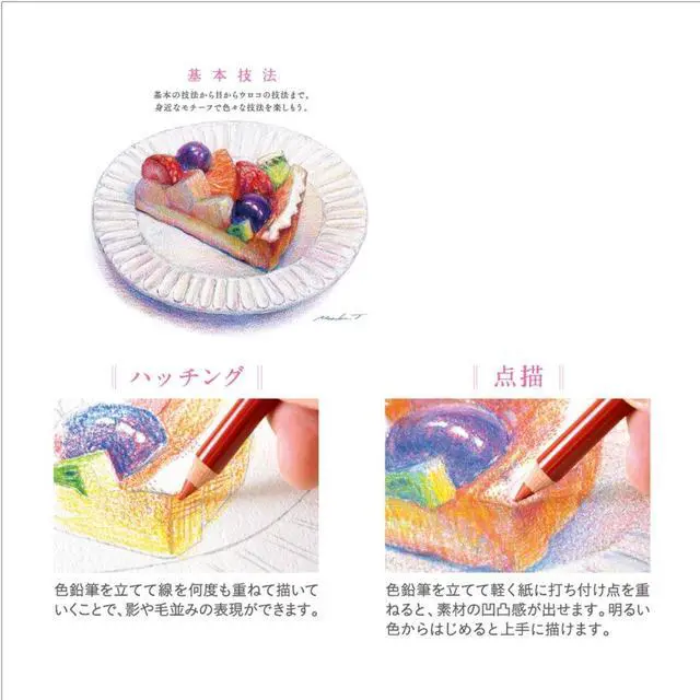 Alt view image 4 of 6 - Mitsubishi Pencil Uni Colored Pencils 100 Colors Set