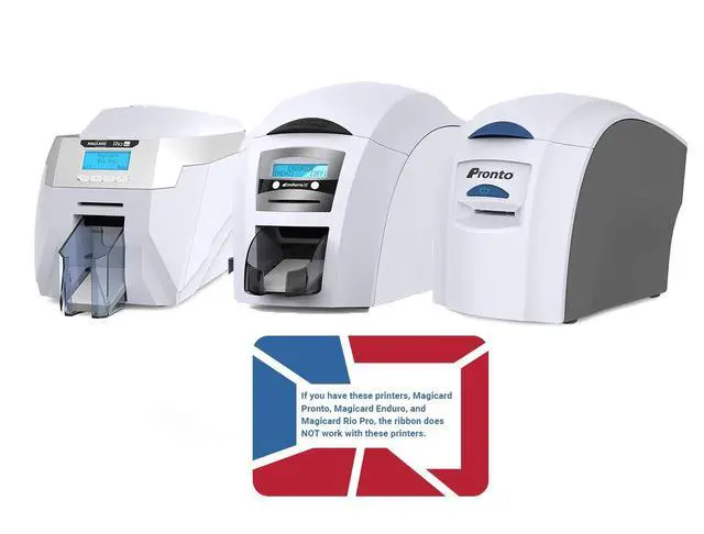 Alt view image 4 of 4 - 2 x Magicard 600 Printer MB250YMCKOK Color Ribbon - YMCKOK - 250 Prints Software Demo Card