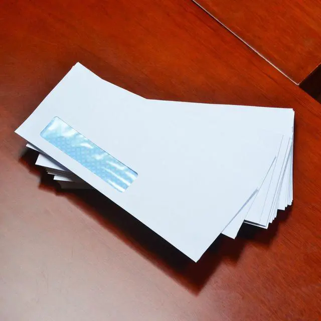 Alt view image 4 of 5 - #10 Window Envelopes, Redi-Strip, White, 500 per box (69222), #10(4-1/8" x 9-1/2") (Pack of 5)