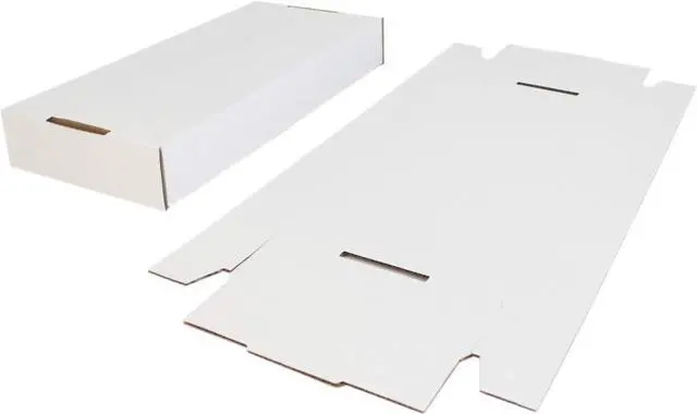 Alt view image 3 of 6 - Durable Set of 10 - 7 inch Vinyl Record Storage Boxes - Sturdy Cardboard Construction with Removable Lid - Holds Up to 200 Records Each - Built Tough for Long-Term, Secure Archival Storage - #07BC09