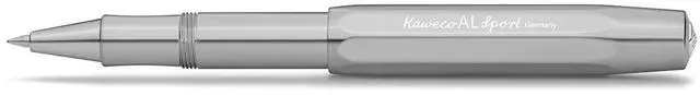 Main image of AL SPORT Rollerball Raw I Gel/Ballpoint Pen Including 0.7 mm Rollerball Pen Refill in Classic Design with Ceramic Ball I Premium Aluminium Gel Roller 13 cm