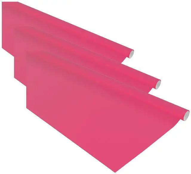 Main image of Bulletin Board Paper, Fade-Resistant Paper for Classroom Decor, 48 x 12, Magenta, 1 Roll (Pack of 3)