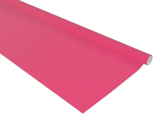 Alt view image 2 of 6 - Bulletin Board Paper, Fade-Resistant Paper for Classroom Decor, 48 x 12, Magenta, 1 Roll (Pack of 3)