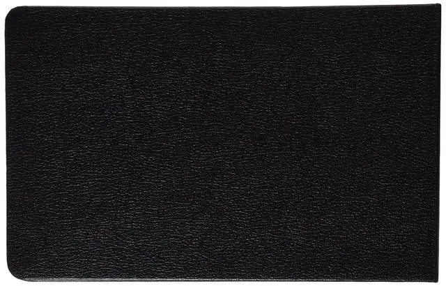 Alt view image 2 of 4 - Rediform 63453 1" 4-Ring Ledger Binder with 100 Mini-Ledger Sheets and A-Z Index, 5" x 8.5" (Black) (Pack of 6)