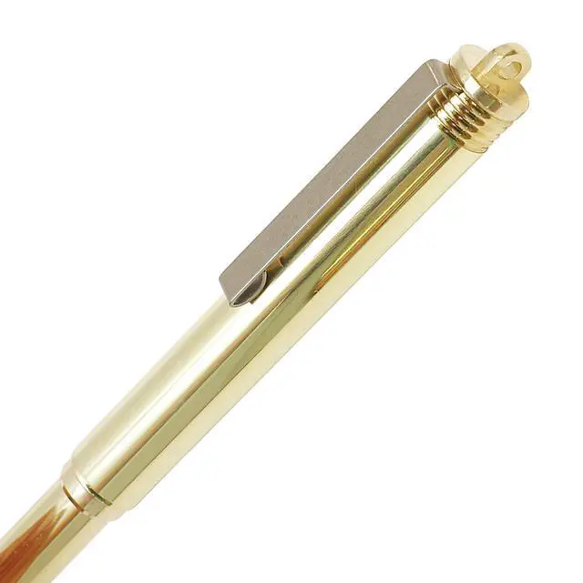 Alt view image 4 of 6 - Travelers Company 36727006 Brass Rollerball Pen, Solid Brass