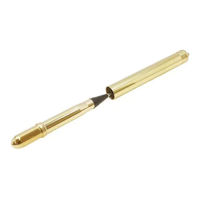 Alt view image 5 of 6 - Travelers Company 36727006 Brass Rollerball Pen, Solid Brass