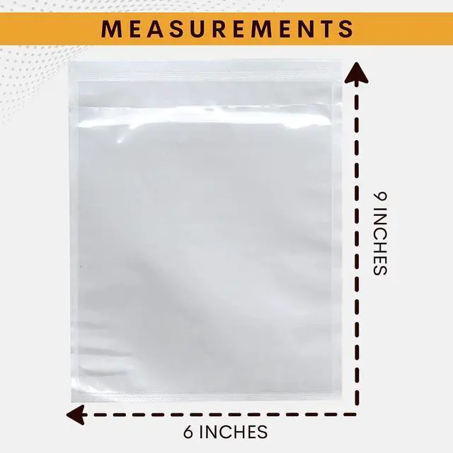 Alt view image 4 of 6 - 200 Pack 6"x9" Shipping Label Sleeves Clear Self-Adhesive Packing Slip Pouches, Waterproof Packing List Envelopes Ideal for Shipping Documents, Mailing Labels, Invoices & Packing Slips