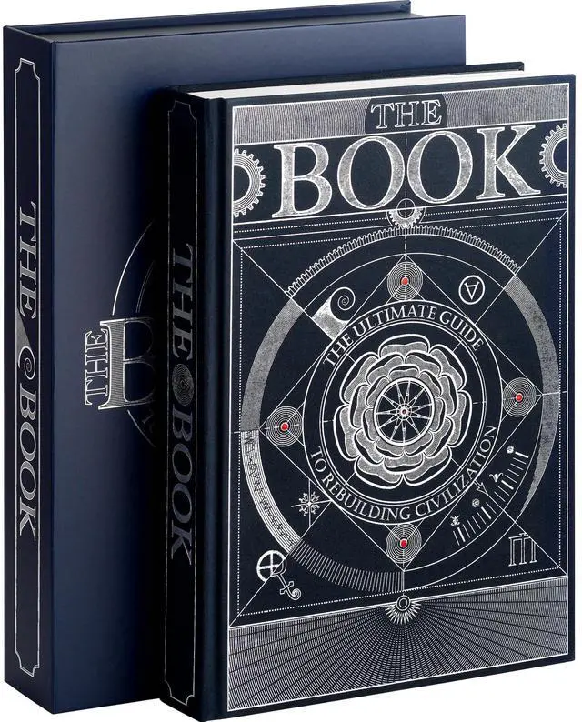 Main image of The Book in a Gift Box: Ultimate Guide for Rebuilding Civilization - Unique Artifact - Knowledge Encyclopedia with Over 400 Pages of Detailed & Catchy Illustrations