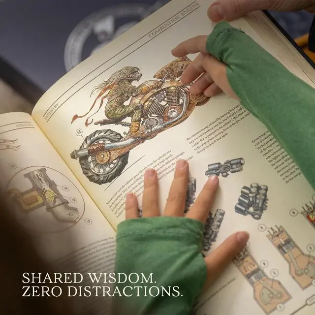 Alt view image 3 of 6 - The Book in a Gift Box: Ultimate Guide for Rebuilding Civilization - Unique Artifact - Knowledge Encyclopedia with Over 400 Pages of Detailed & Catchy Illustrations