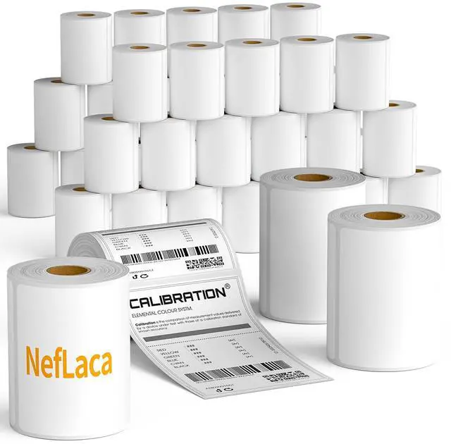 Main image of Thermal Label Roll,Shipping Label 4x6, Mailing Paper,Printer Paper 4"x6",Compatible with Rollo, Zebra, MUNBYN Thermal Printer,250 per Roll,40 Rolls,10000 Labels