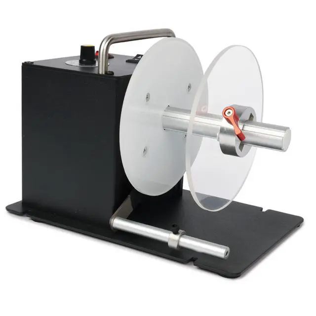 Alt view image 3 of 6 - Automatic Label Rewinder, 1/1.5/3 in Cores Plus Coreless, Bidirectional, up to 3.15 in Wide, 5.43 in Max Roll, up to 8 in/s, Auto-Sync Lift Lever, AC 100-240 V