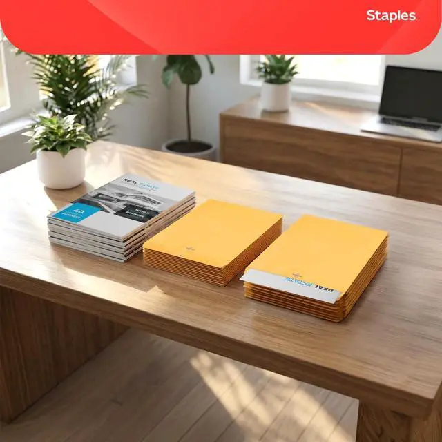 Alt view image 5 of 6 - 9 x 12 Kraft Clasp Envelopes, Brown Manila, Reinforced Metal Clasp & Gummed Seal, HeavyDuty Mailing Envelopes, 250/Pack