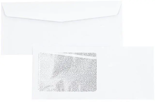 Main image of #10 All Purpose Window Envelopes | Security Tint | 4 1/8" x 9 1/2" | White | 24lb. Text | 1,000 Qty