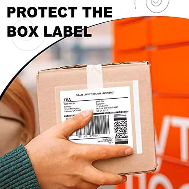 Alt view image 5 of 5 - 500PCS Packing Slip Pouches 9.5"x 12" Fit For 8.5"x 11" inch Packing List Envelopes,Self-Adhesive Mailing / Shipping Pouch Enclosed Bags for Packing Slips / Invoice /Labels Lettter Envelope Mailers