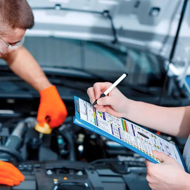 Alt view image 6 of 6 - 500 Sets Multi-Point Automotive/Vehicle Inspection Report Forms 2-ply Carbonless for Any Make of Vehicle, Inspection Checklist, DOT Compliant, 8-1/2 x 11-3/4