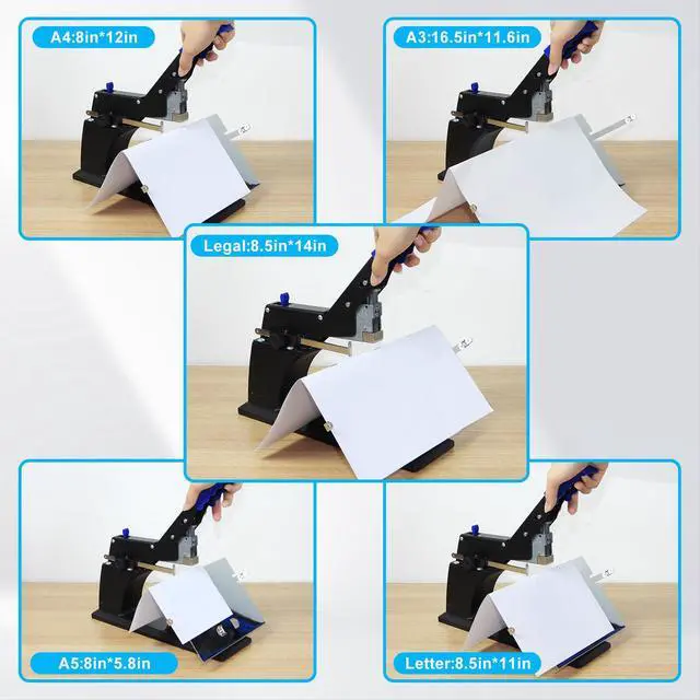 Alt view image 5 of 6 - SH-03 Saddle Stapler/Heavy Duty Manual Stitch Stapler Can Saddle Stapling or Flat Stapling