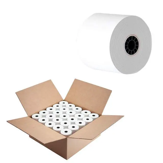 Alt view image 2 of 6 - 2-1/4 x 230' 1-Ply Thermal Paper (50 Rolls) BPA Free Cash Register Tape for Sharp 01PU, 01PU, ER-A520, ER-A530, UP-700, XE-A201, XE-A202, XE-A302 Citizen CBM262, CBM270 from