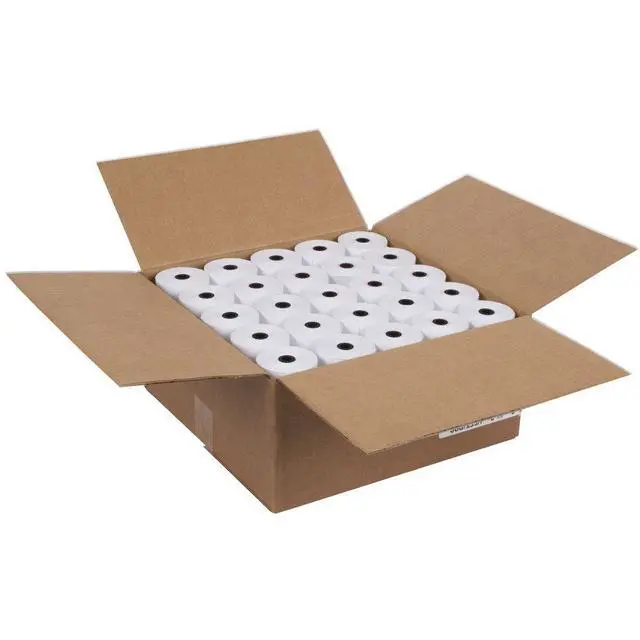 Alt view image 3 of 6 - 2-1/4 x 230' 1-Ply Thermal Paper (50 Rolls) BPA Free Cash Register Tape for Sharp 01PU, 01PU, ER-A520, ER-A530, UP-700, XE-A201, XE-A202, XE-A302 Citizen CBM262, CBM270 from