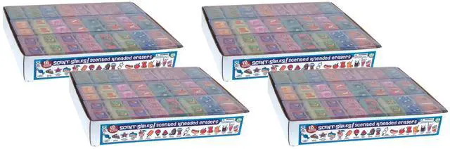Main image of Raymond Scent-Sibles Scented Erasers for Kids (Pack of 576)