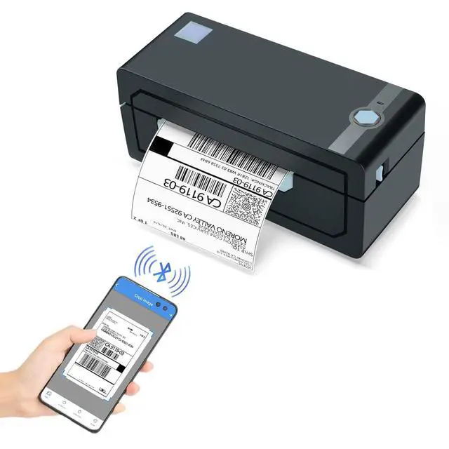 Alt view image 2 of 4 - Thermal Printer & Labels & Label Holder