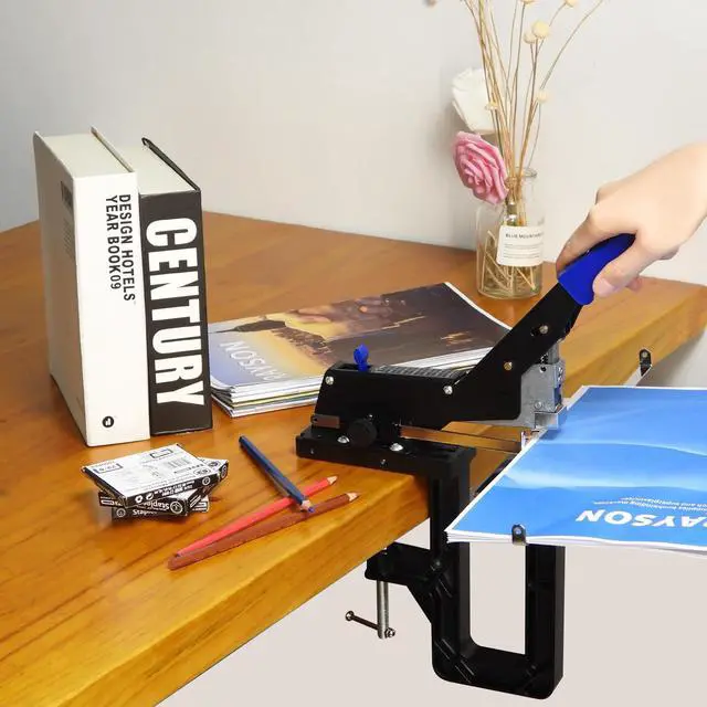 Alt view image 2 of 6 - SH-04 Heavy Duty Stapler Manual Stapling Both Saddle and Flat