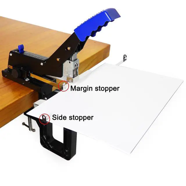Alt view image 4 of 6 - SH-04 Heavy Duty Stapler Manual Stapling Both Saddle and Flat