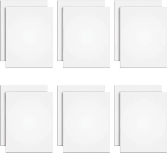 Main image of The Legal Pad Plus Writing Pads, Glue, 8-1/2" x 11", Blank, 50 Sheets, (71520), White (Pack of 72)