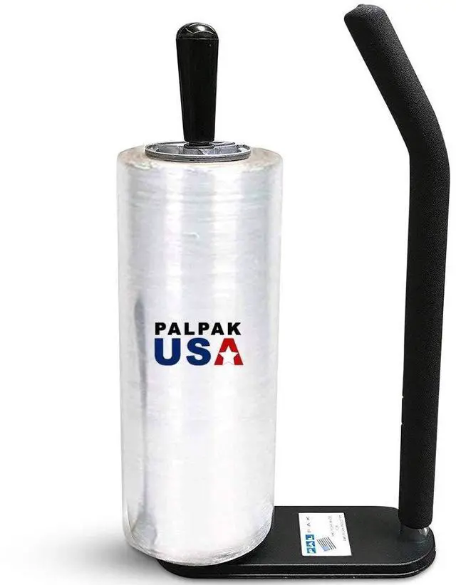 Main image of 300 BACKSAVER - Best Selling Stretch Film Dispenser with Extended Handle, Industrial Strength for Packing Wrap, Holds 14"-18" Rolls with Adjustment Furniture, Boxes & Pallets (1 Pack)