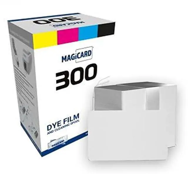 Main image of Magicard MC300YMCKO Color Ribbon & 100 Cards, for Model 300