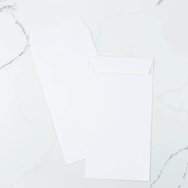 Alt view image 5 of 6 - Open End Envelopes | Peel & Press | 6" x 11 1/2" | White | 70lb. Text | 250 Qty