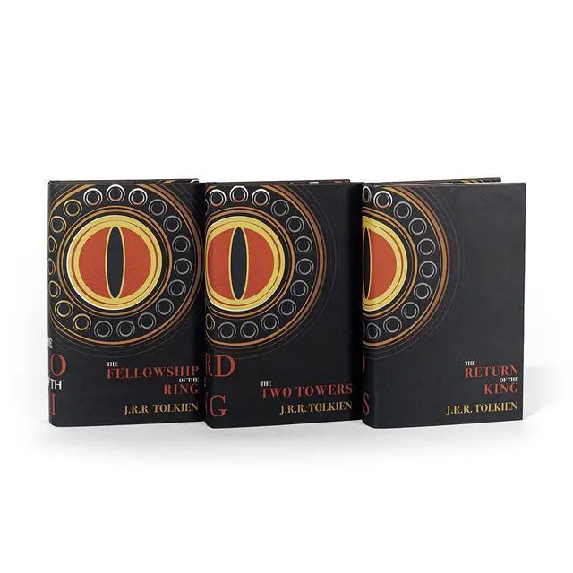 Alt view image 3 of 6 - The Lord of The Rings Trilogy 3 Volume Set - Black - J.R.R. Tolkien Collectible Special Edition