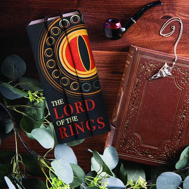 Alt view image 6 of 6 - The Lord of The Rings Trilogy 3 Volume Set - Black - J.R.R. Tolkien Collectible Special Edition